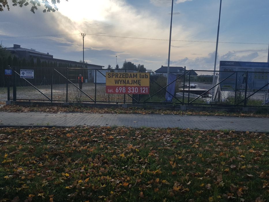 wynajme wydzierzawie plac dzialka uzbrojona teren