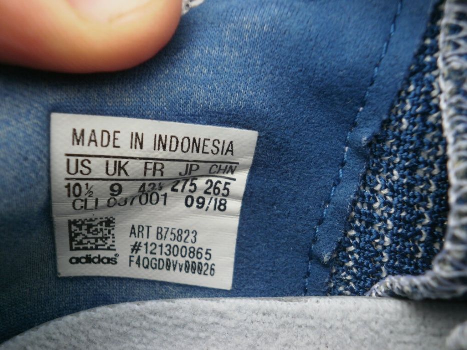 Кроссовки Adidas Pureboost Go Shoes B75823 адидас 43
