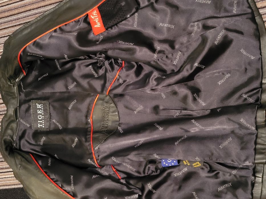 Kurtka skórzana damska