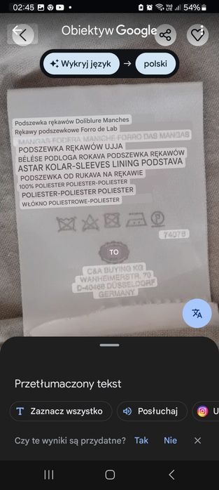 Marynarka taliowana  C&A 40/L Yessica szkoła casual