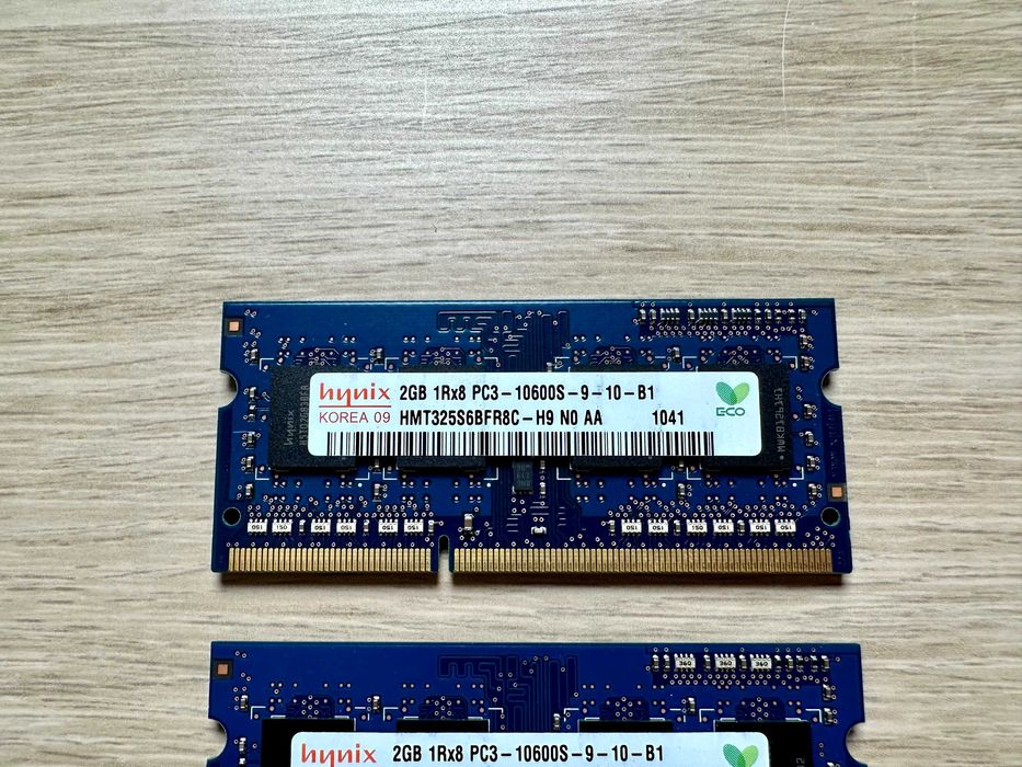 RAM Hynix 6GB DDR3 PC3 10600S 9 10 B1 (3x2GB) – sprawna, testowana