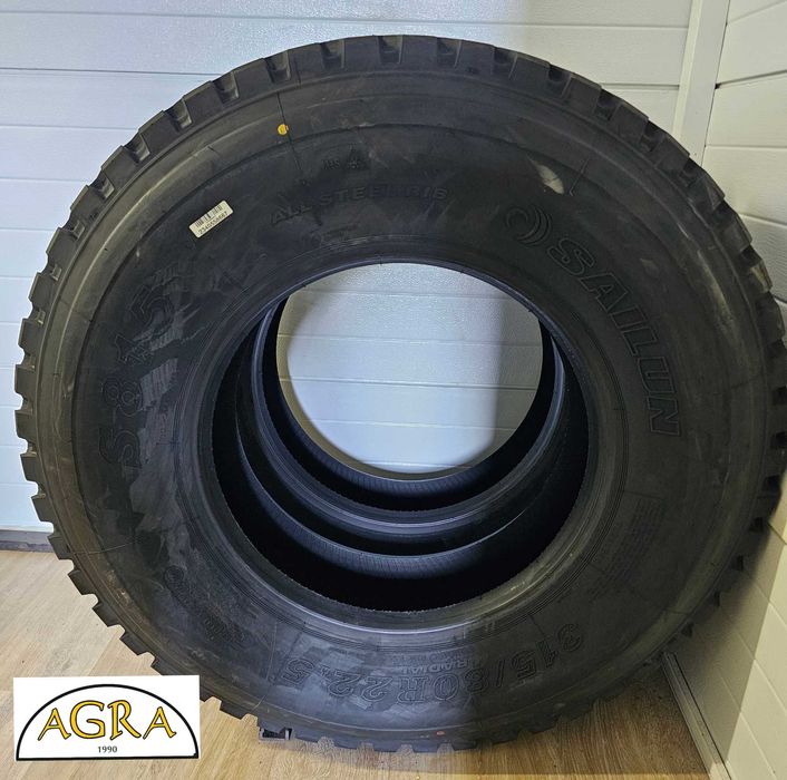 315/80R22.5 (1140netto) SAILUN  S815 PRZÓD budowlany opony opona prowa