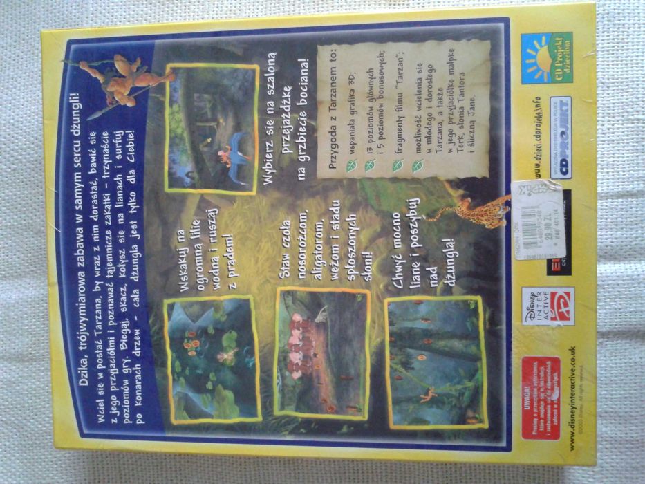 Tarzan. Disney, Magiczna Kolekcja  PC