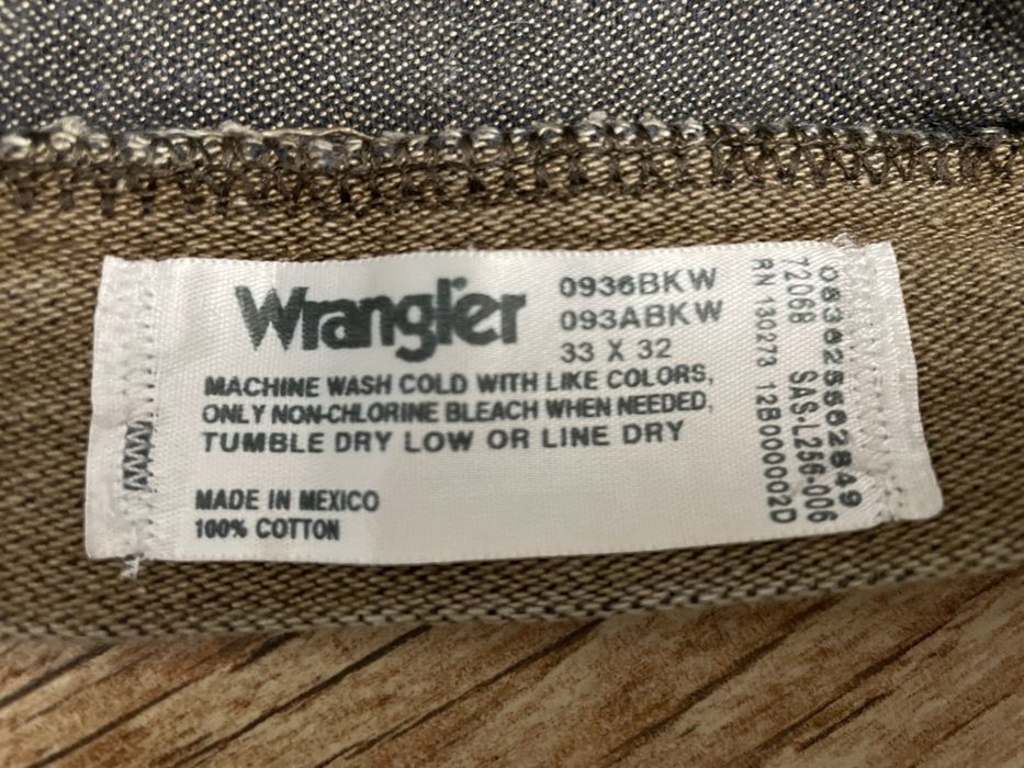 Джинси Wrangler, W33, L32