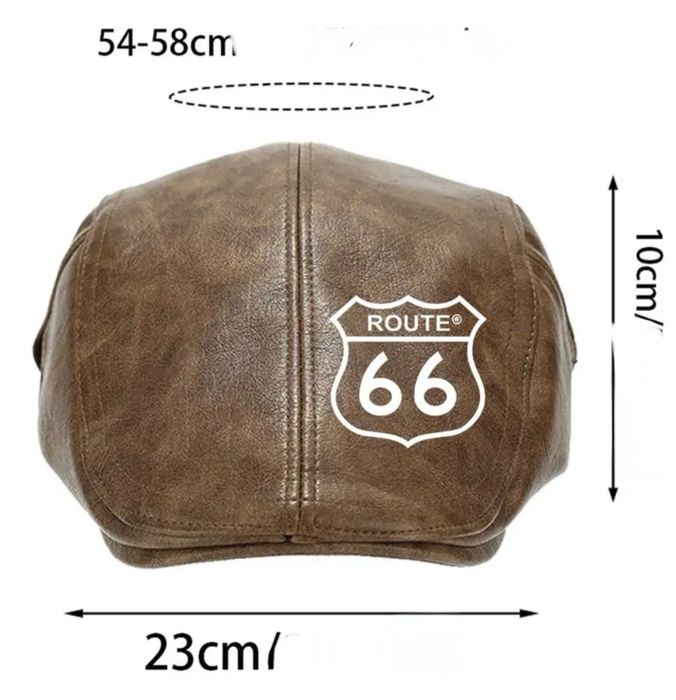 Czapka route 66 kaszkiet smykówka
