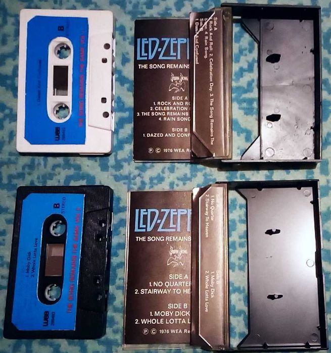 Led Zeppelin The Song Remains The Same vol I i II - MC VEA Records Ltd