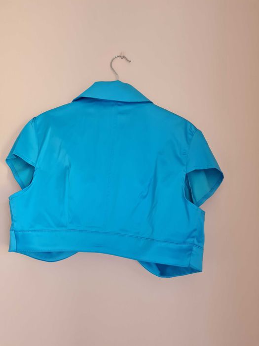 Bolerko turkusowe rozmiar 34