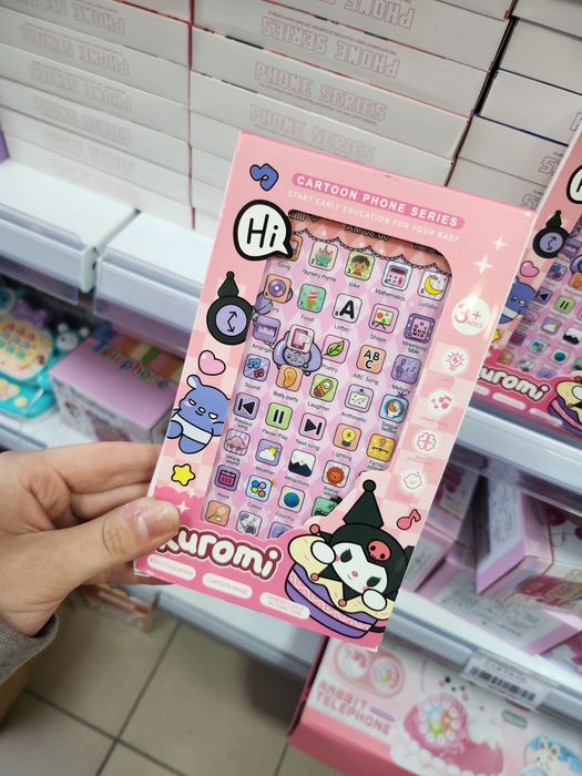 Telefon muzyczny zabawka Kuromi dla dziewczynki