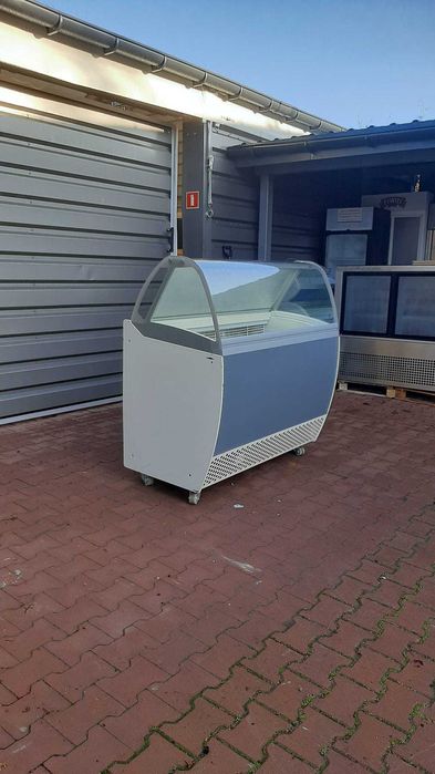 Kuweciarka lodów ISA CLEVER 7 LED konserwator witryna DOSTAWA na lody