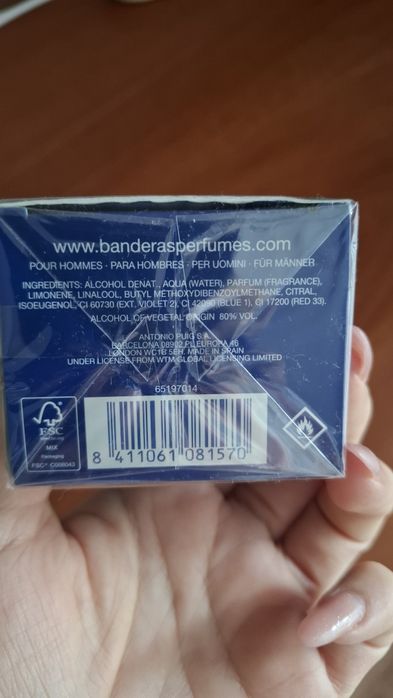 Парфуми Антоніо Бандерас