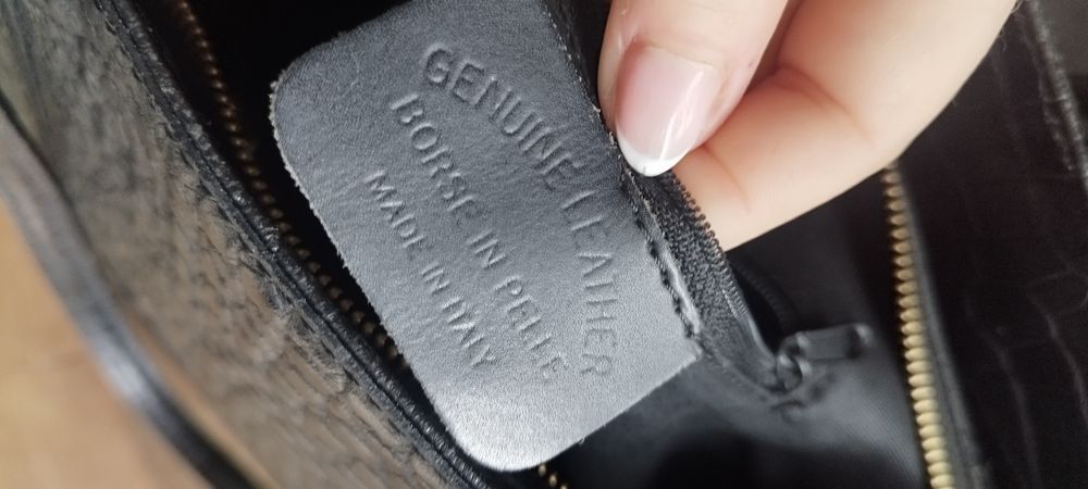 Torba skórzana schoperka