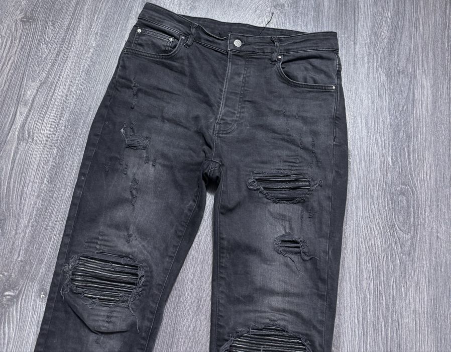 Amiri mx1 jeans black джинси чоловічі