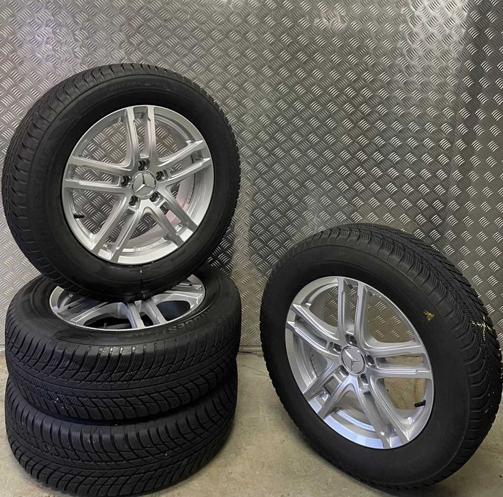 Koła Mercedes VW 6,5x17 Et44 5x112 BridgeStone Adax Koźle