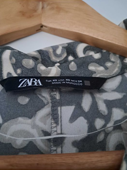 NOWA Sukienka ZARA midi rozm. XS