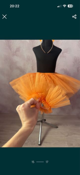 Костюм лисы 116 см