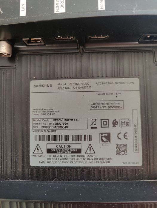 Board TV Samsung