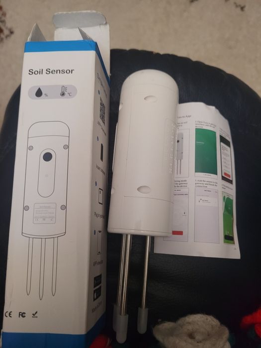 Бездротовий вимірювач вологи грунту Tuya Zigbee Тестер температури