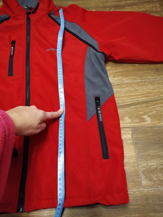 Kurtka Softshell Navigare rozmiar M czerwona cienka wiosenna