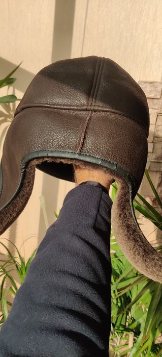 Шапка з натуральної овчини 60 розмір