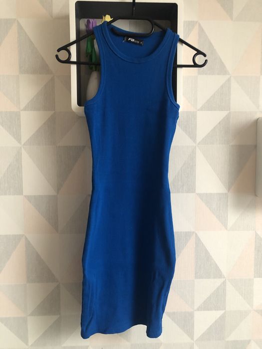 Niebieska obcisła sukienka New Yorker rozmiar S