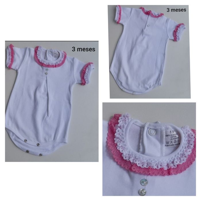 ‼ÚLTIMO‼Body menina 3 meses