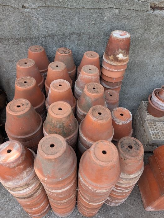 Vasos em barro vários tamanhos