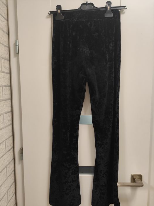 Bluza i spodnie - dzwony z tego samego materialu