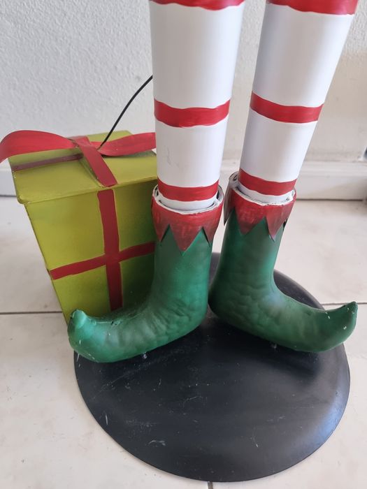 Figura de Natal decorativo de grandes dimensões – aprox. 1,08 m de altura.