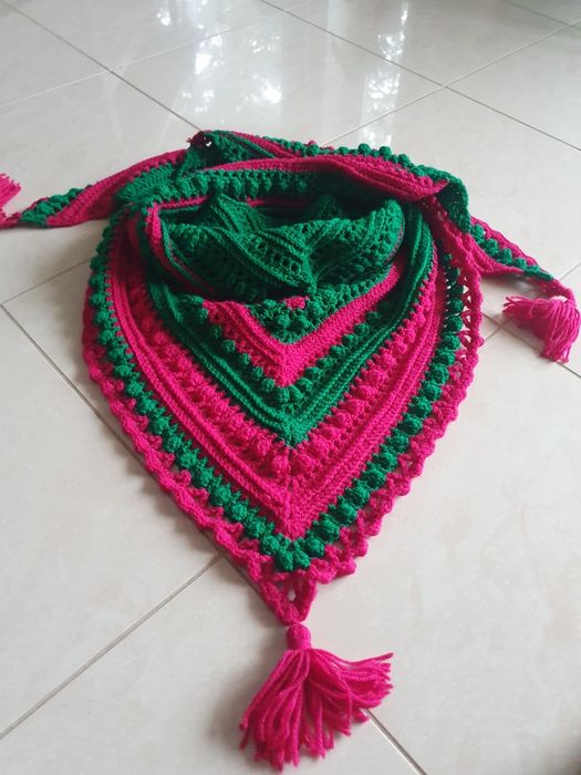 Chusta i czapka handmade