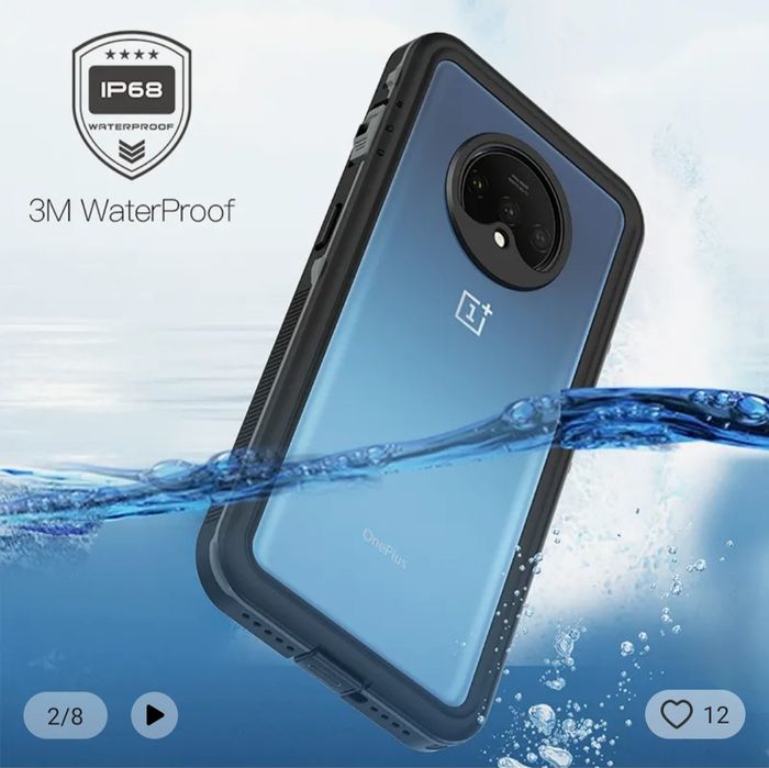 Redpepper Etui Wodoodporne IP68 do OnePlus 7T - z pływakiem