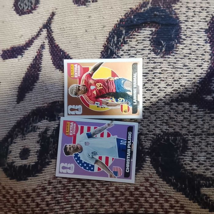 Cromos do mundial extra