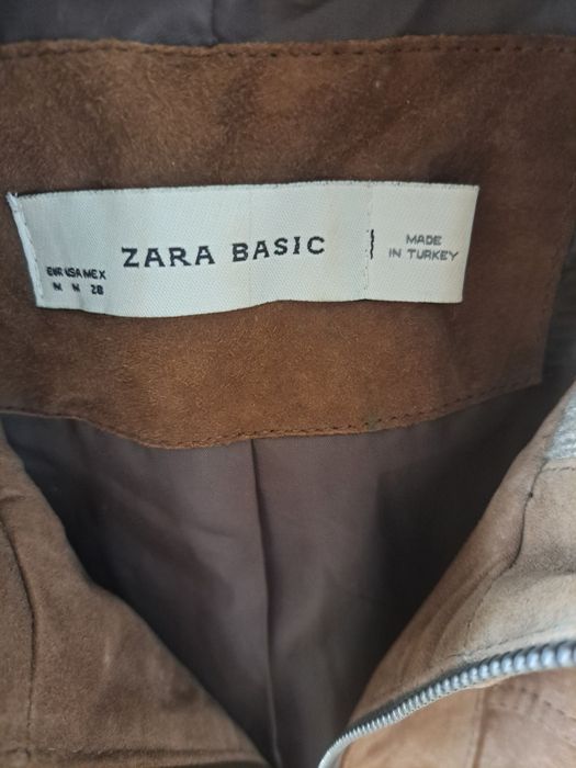 Casaco Zara Basic castanho M