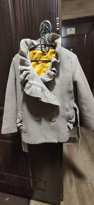 Пальто демисезонное, рост 110-116