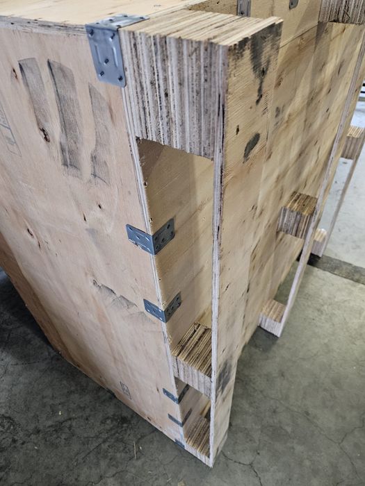 Skrzyniopaleta, wytrzymała, zboże, warzywa, owoce