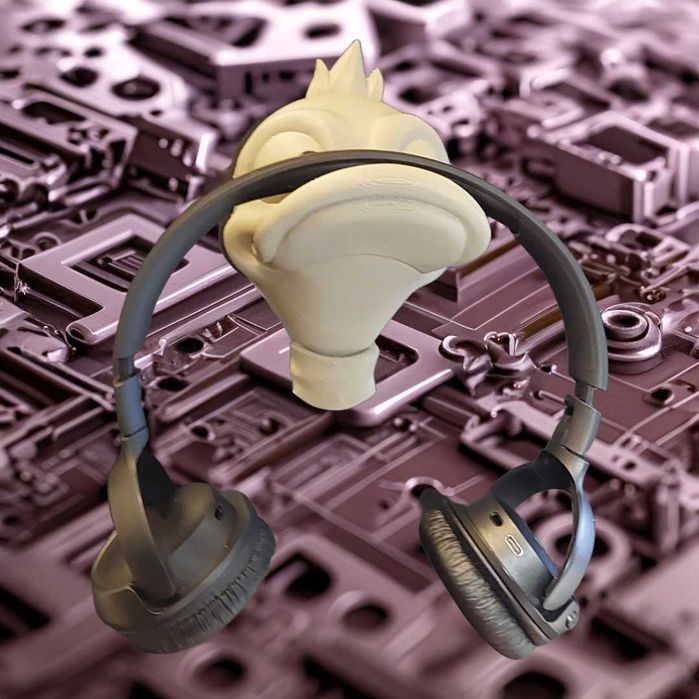 Suporte para headset - Headset holder/stand PS4 PS5 Xbox