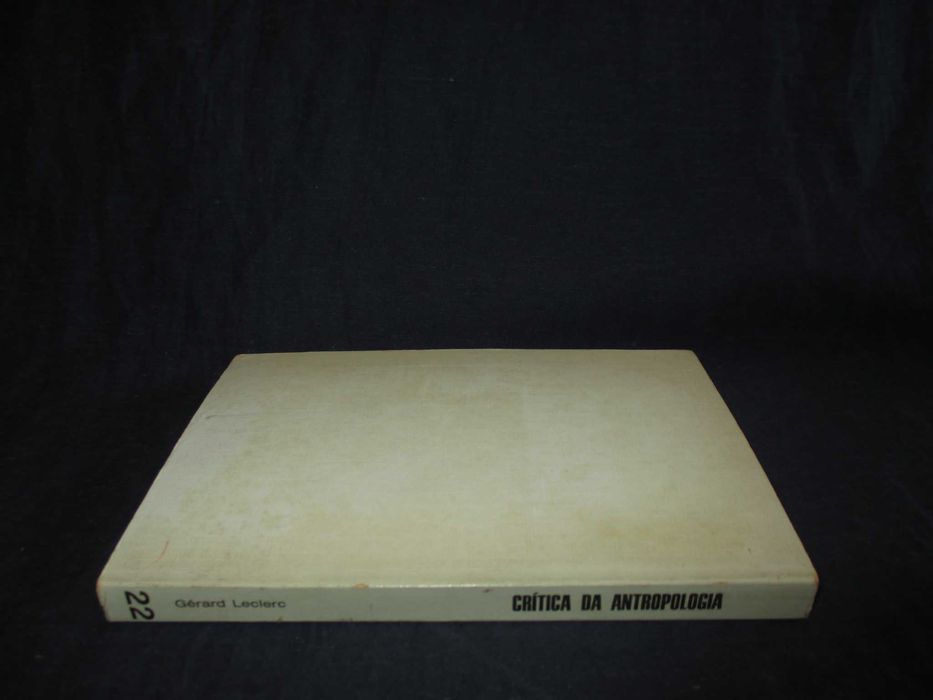 Livro Crítica da Antropologia Gérard Leclerc ap
