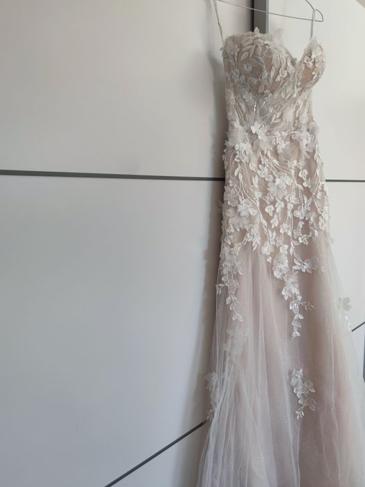 Vestido de noiva Rosa Clará coleção 2024