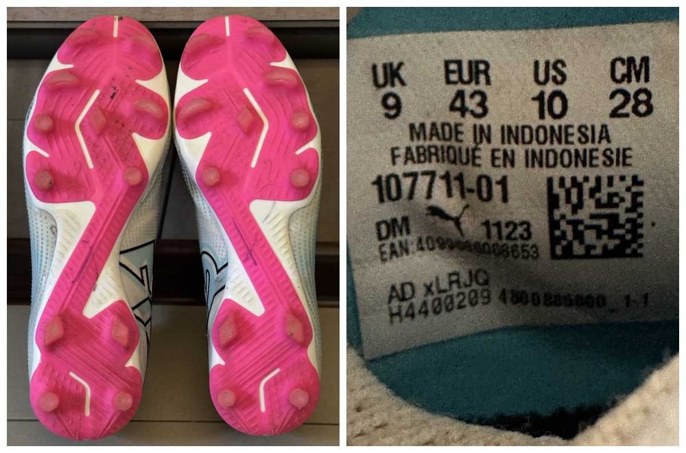 Бутсы Puma Future 7 Match+ LL FG/AG р. EUR-43/28 см.