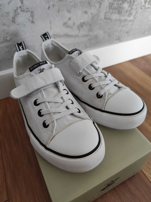 Białe trampki Beverly Hills Polo Club, r. 37