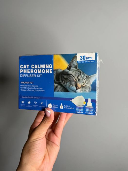 набір дифузора з феромонами для заспокоєння котів