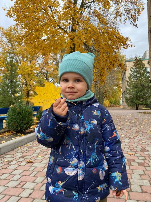 Комлект  шапка хомут Talvi дитячий 48-52