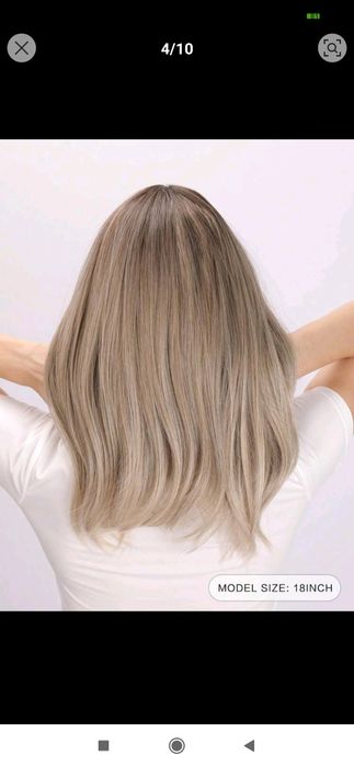 peruka długa nr.8 ombre blond