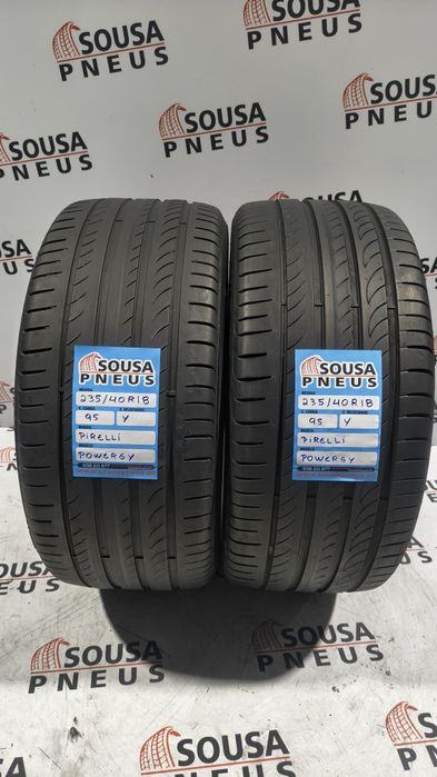 2 pneus semi novos 234-40R18 Pirelli - Oferta dos Portes