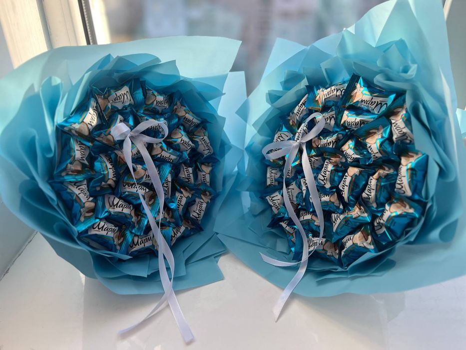 Бокси та букети на замовлення, подарунки на 14 лютого, 8 березня