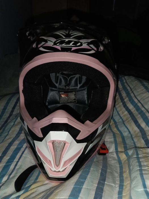 Capacete de mota