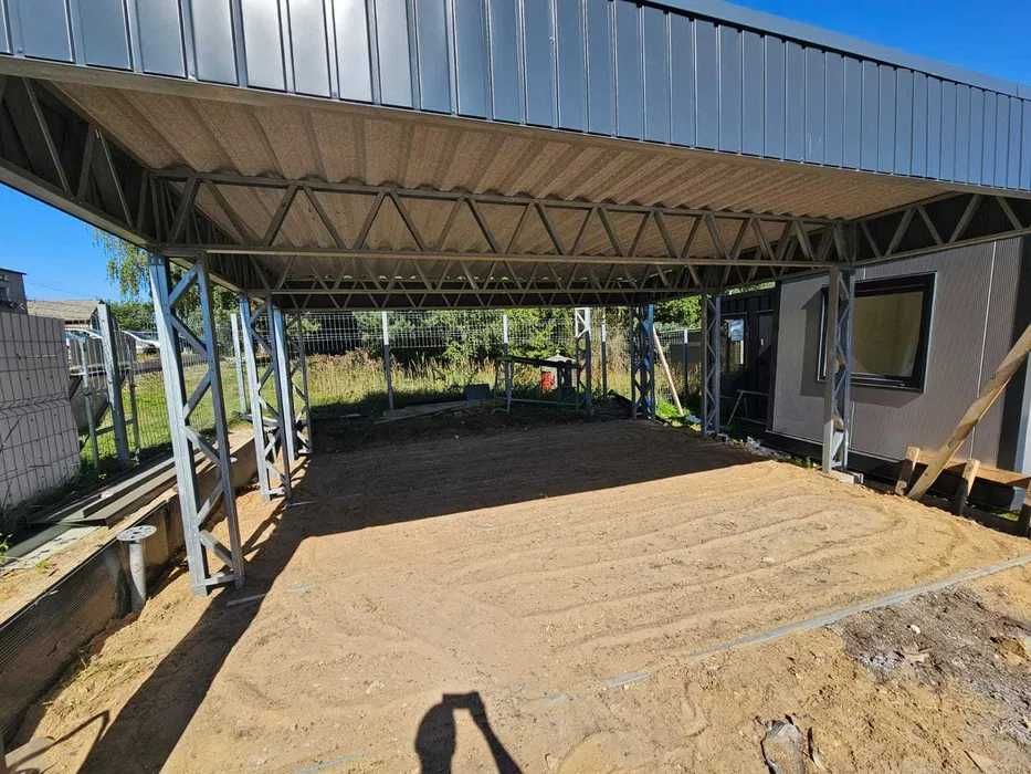 Wiata Samochodowa Garaż CarPort Na dwa auta