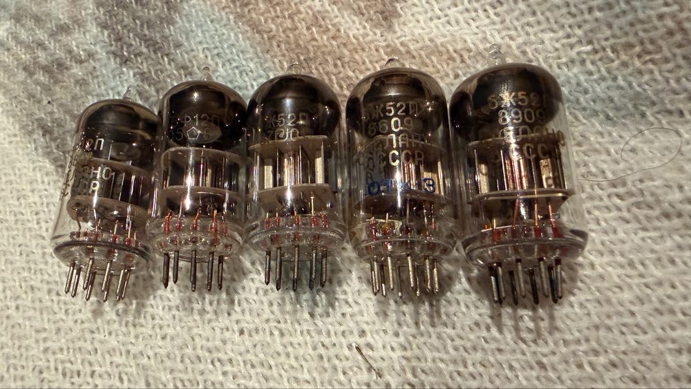 Różne lampy elektronowe CCCP 8909, 8609, 8807, 0582, 8701