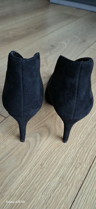 Botki damskie czarne