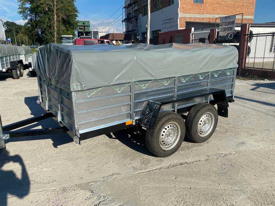 Посилений для авто причеп 2500*1300 в Одесі. Прицеп одноосьовий