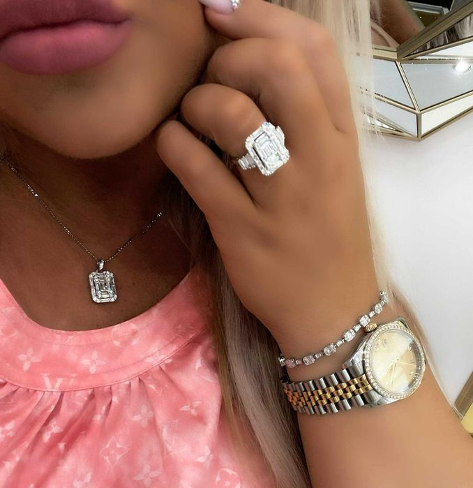 Wisiorek z diamentami naturalnymi Infinity 1.80 CT VVS/F